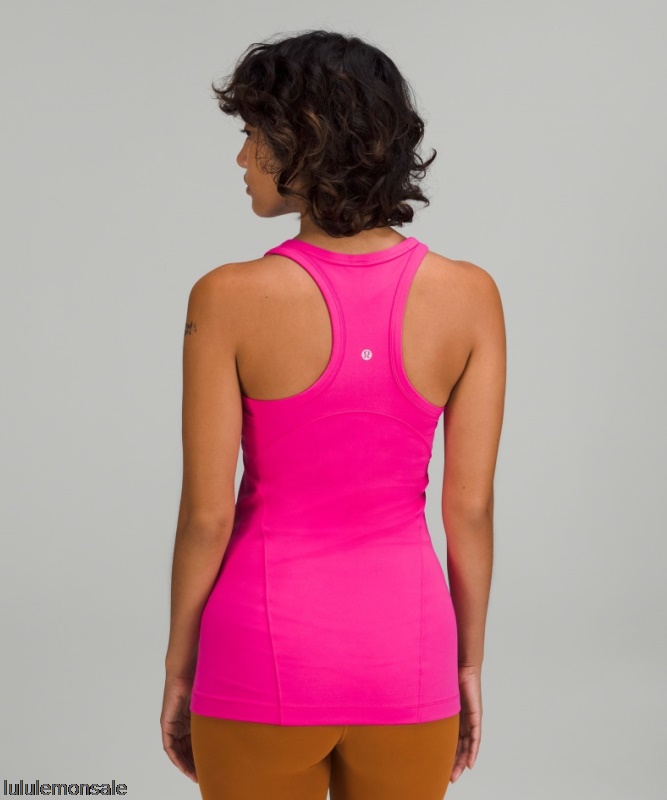 Lululemon Damen DELULU549 | Align Hüftlanges Tanktop Mit Racerback Online Nur Sonic Pink